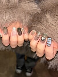 個性派ネイル