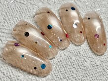 チェリーズネイル(Cherrys Nail)/カラフル ドットネイル