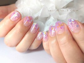1番人気★紫陽花カラーmixグラデ