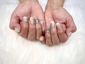 イマージュ(image)/キラキラワンホンネイル☆SAYAKA