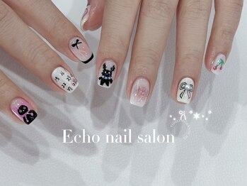 誕生日個性的ネイル