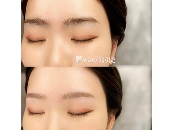 ジジ(JIJI)/眉毛Wax 間引き有