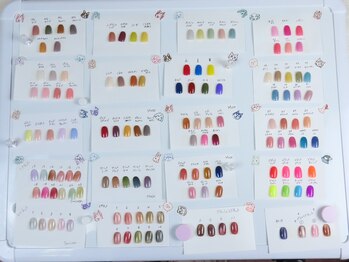 爪工房 ぱるっこ/カラーバリエーション