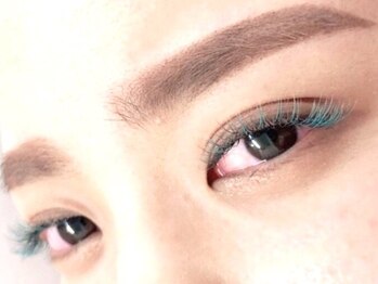 ミニョンアイラッシュデザインサロン　北花田店の写真/【フラットマットラッシュカラー】人気を集める”つけ心地”と色味♪くすみ系等,豊富なカラーでenjoy推し色