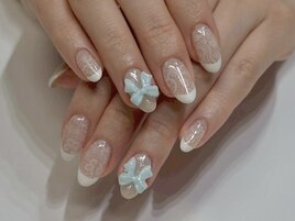 【Ｍiu】レースフレンチリボン