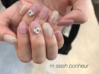 エムスラッシュ ネイル たまプラーザ(M.SLASH)/大人くすみピンク