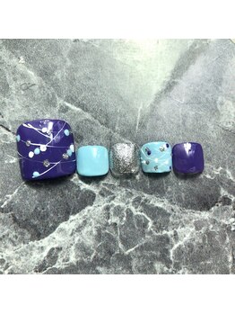 ヴァンネイル 海老名店(Van Nail)/フット定額デザイン 4990円