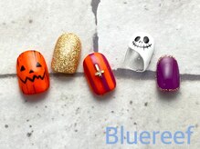 ネイルアンドまつげエクステ ブルーリーフ 四谷三丁目店(Blue Reef)/ハロウィンネイル