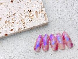 夏のニュアンスネイル