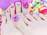夏限定【Foot】150分アートし放題!! 画像持込OK★¥13200→