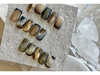 ケーネイルアトリエ もみじヶ丘店(K nail atelier)の写真/【完全定額制★持ち込みなし】K nail atelierならではのオリジナルデザインをご提案!オフケア込み☆