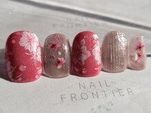 ネイルフロンティア 吉祥寺(NAIL FRONTIER)/Cニュアンスフラワー11980円