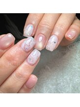 スマイル ネイル ラボラトリー(Smile nail laboratory)/レースネイル×マグネット