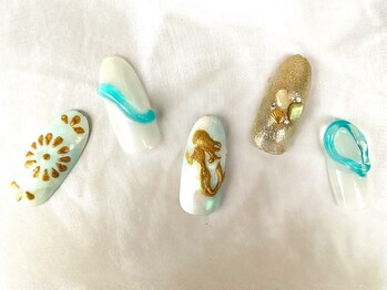 ピーボックス(P BOX)/☆ネイル雑誌 掲載デザイン☆