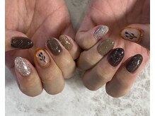 デジー(Desir)/囲みべっ甲ネイル