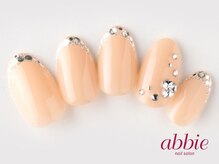 ネイルサロン アビー 宮益坂店(abbie)/ガラスフレンチ　￥16005