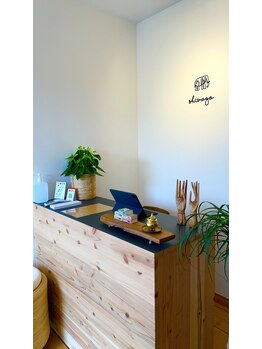 シバゴ タイ トラディショナル マッサージ(Shivago Thai traditional massage)/店内カウンター