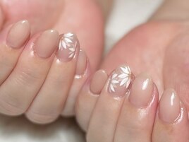 フラワーアートネイル