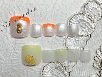 ネイルシュシュ 橋本店(nail chou chou)/フットネイル☆8000円