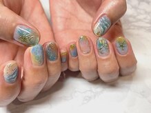 アンジュネイル(Angenail)/水面art nail