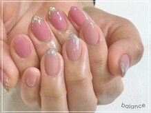 バランス 泉中央店(balance)/アシメカラーガラスフレンチ♪