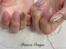 ビアンカ ネイルサロン 大宮店(Bianca)/ミラー1本アート カラー追加¥550