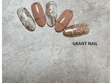 グラントネイル 和歌山店(GRANT NAIL)/ニュアンスキラキラネイル☆