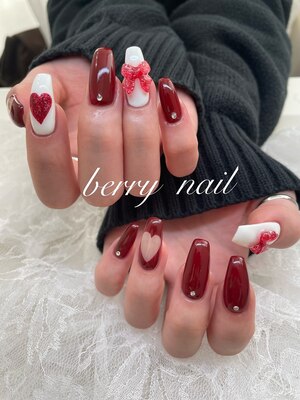 Berry nail【ベリーネイル】