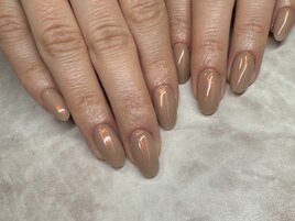 オレンジオーロラ×ワンカラー