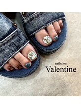ネイルサロン ヴァレンタイン(nailsalon Valentine)/foot 定額デザイン