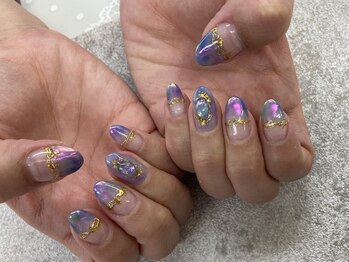 アンレア(AnLea)の写真/大人気＊SNSで見かけたトレンドデザインはもちろん、推しネイル/LIVEやイベントに合わせたアートも対応OK♪