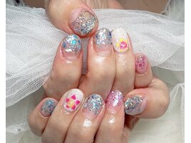 グラデーション/ハイビスカス