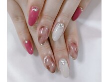 ネイルサロン ビューティーマジック 川口店/タイダイネイル