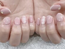 プライズアイリス アイラッシュ 池袋東口店(prize Iris eyelash)/バレンタイン風ガーリーネイル