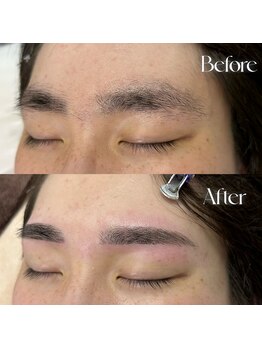 ユヌ(une)/眉毛ワックス脱毛