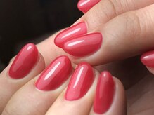 ミーナネイル(miinanail)/ワンカラーでも存在感あるネイル