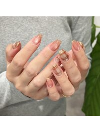 チェックネイル