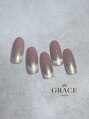 グレース ネイルズ(GRACE nails)&nbsp;#パラジェル#フィルイン #マグネットネイル