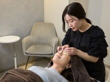 マニネイル 碑文谷店(maninail)/まつ毛パーマ　施術〈STEP２〉