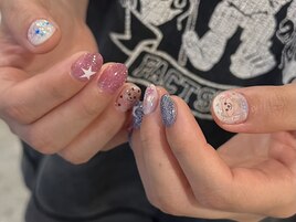 手書きアートネイル