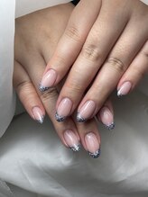 ネイルズロアー(Nails.RAWR)/Barbieフラッシュフレンチ￥8980