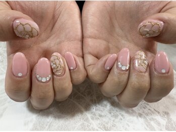アロココネイル(Alococo nail)/お花アートネイル