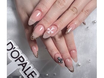 ドパルネイル 上野(DOPALE.Nail)/チップ長さ出し持ち込みデザイン