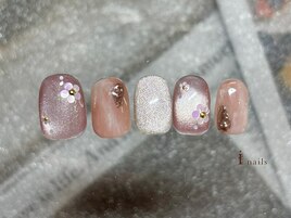 ニュアンスマグネットネイル