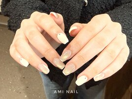 マグネット×オフホワイト