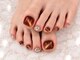 ネイルサロン レクラン(Nail Salon L'ecrin)の写真/大切なイベント前にもお任せできる高技術！
秋ネイルもフットは人気！