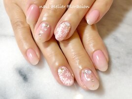 贅沢アートの褒められネイル38