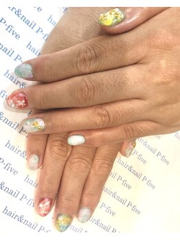ヘアアンドネイル ピーファイブ(P-five)/COLORFUL☆SEA！