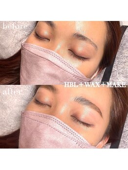 サン ヘアーアンドメイク(Sa N.HAIR&MAKE)/HBL+WAX+MAKE