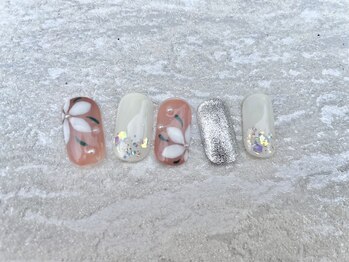 フラワーネイル：yumie